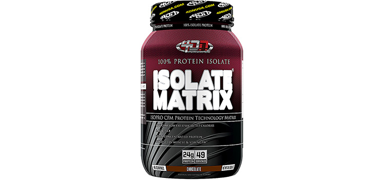 Review 4 Dimension Nutrition - Isolate Matrix