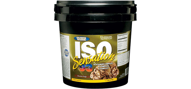 Review Ultimate Nutrition - ISO Sensation 93